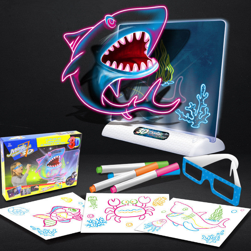 Magic 3D Drawing Board LED Light