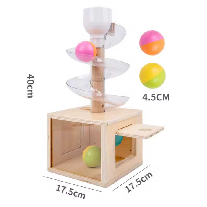 Montessori Ball Run Tower